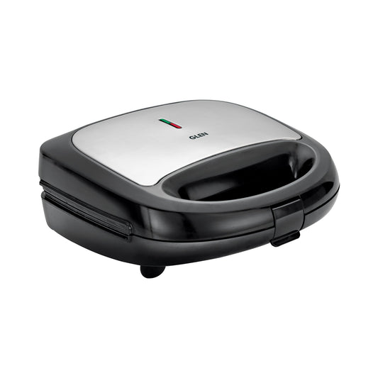 Electric Multi Snack Maker with 3 sets of Sandwich, Grill & Waffle Non-Stick Plates, 750w - Black (3022 MSM)