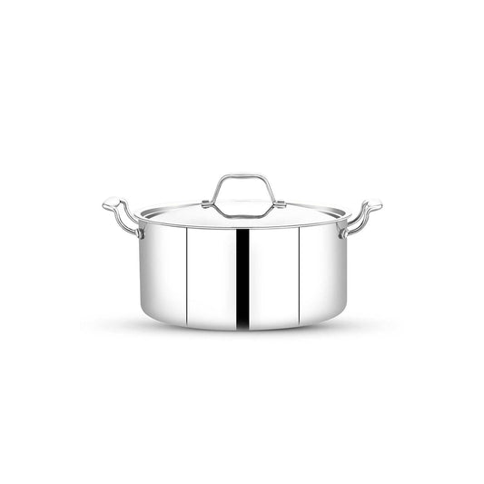 Maxima Triply Stainless Steel Sauce Pot with lid (Induction Friendly)