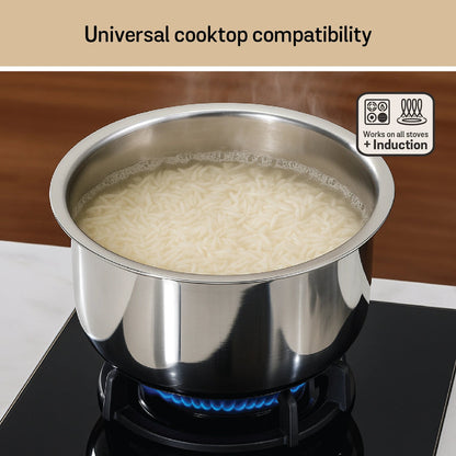 Meyer Trivantage (set of 4) Tri-ply Stainless Steel Tope With Lid (Multiple Combos Available)