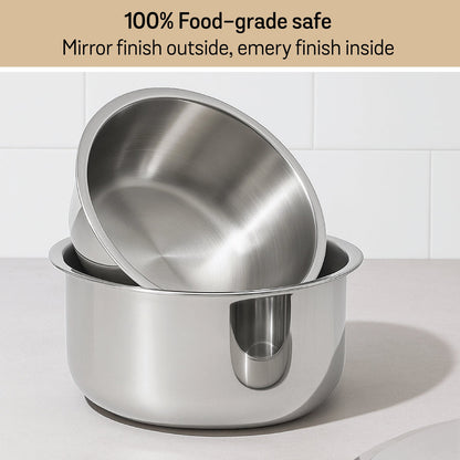 Meyer Trivantage Tri-Ply Stainless Steel Tope With Lid (Multiple Sizes Available)