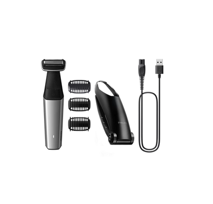 PHILIPS Series 5000 Showerproof Body and Groin Groomer | Trimmer for your Body & Groin Hair (BG5021/15)