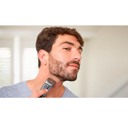 PHILIPS Series 3000 Multigroom, All in one Trimmer for Head and Body 7 in 1 | 60 min Runtime (MG3732/65)