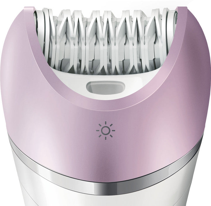 PHILIPS Series 8000 Wet and Dry Epilator For Face And Body Hair Removal (BRE710/00)