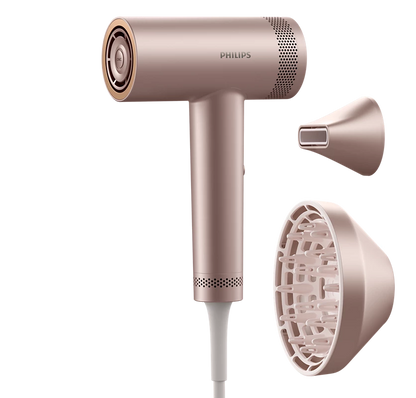 PHILIPS Series 8000 Hair Dryer with ThermoShield Advanced (BHD837/10)