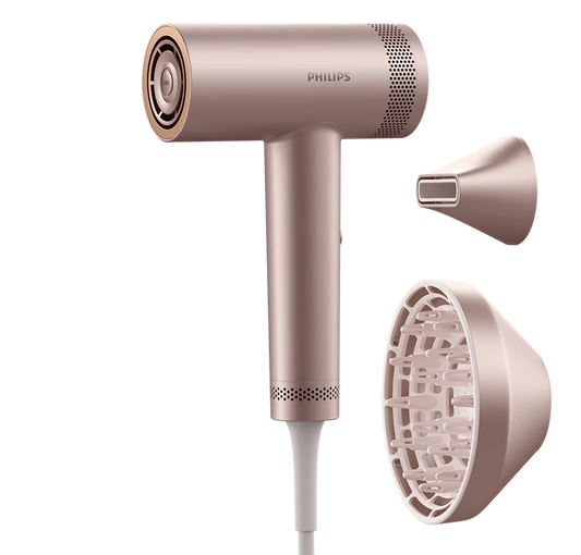 PHILIPS Series 8000 Hair Dryer with ThermoShield Advanced (BHD837/10)