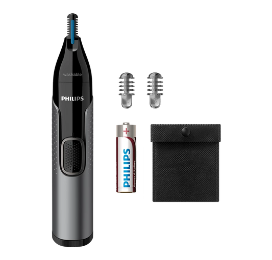 PHILIPS Series 3000 Nose, Ear and Eyebrows Trimmer | 60 min Runtime (NT3650/16)