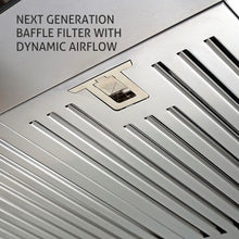 Straight Line Kitchen Chimney Recirculation only Carbon Filters Baffle filters 60cm 1000 m3/h -Silver (6003 SS)