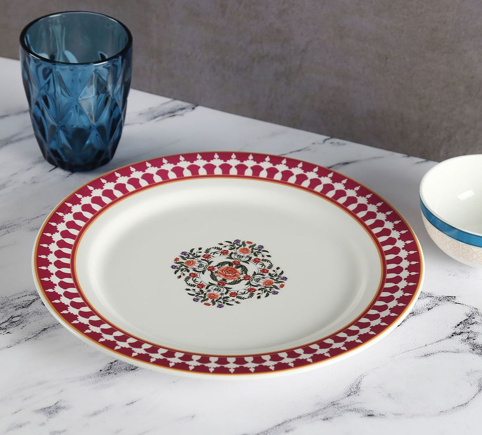 Claycraft India Circus Floral Fountain Dinner Plate 10.5" (1 Piece) (Copy)