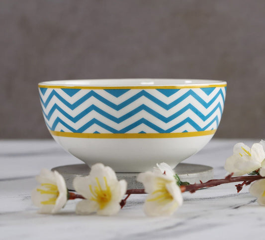 Claycraft India Circus Mystical Gardens Katori/ Bowl 10cm 1 Piece (240ml)