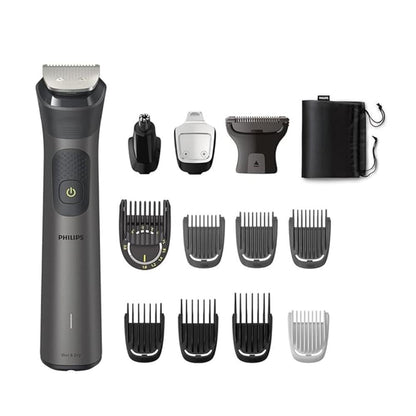 PHILIPS Series 7000 Multigroom Face, Body and Private Parts Patented Twin Trim Blades, 13 in 1 I Precision Trimming | 120 mins. runtime (MG7920/65)