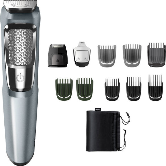 PHILIPS Series 5000 Multigroom, All in one Trimmer for Face, Head and Body 11 in 1, 75 min Runtime (MG3760/33)