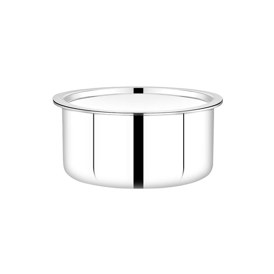 Maxima Triply Stainless Steel Tope with Lid | Induction Friendly