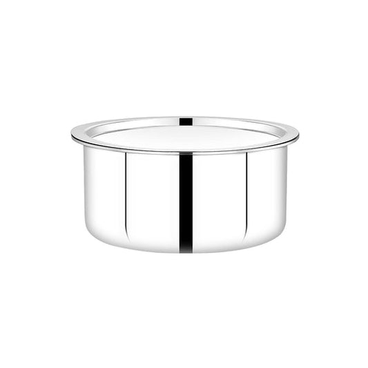 Maxima Triply Stainless Steel Tope with Lid | Induction Friendly