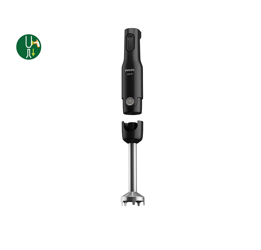 PHILIPS Daily Collection Hand blender | Powerful Motor, Detachable steel rod (HL1600/90)
