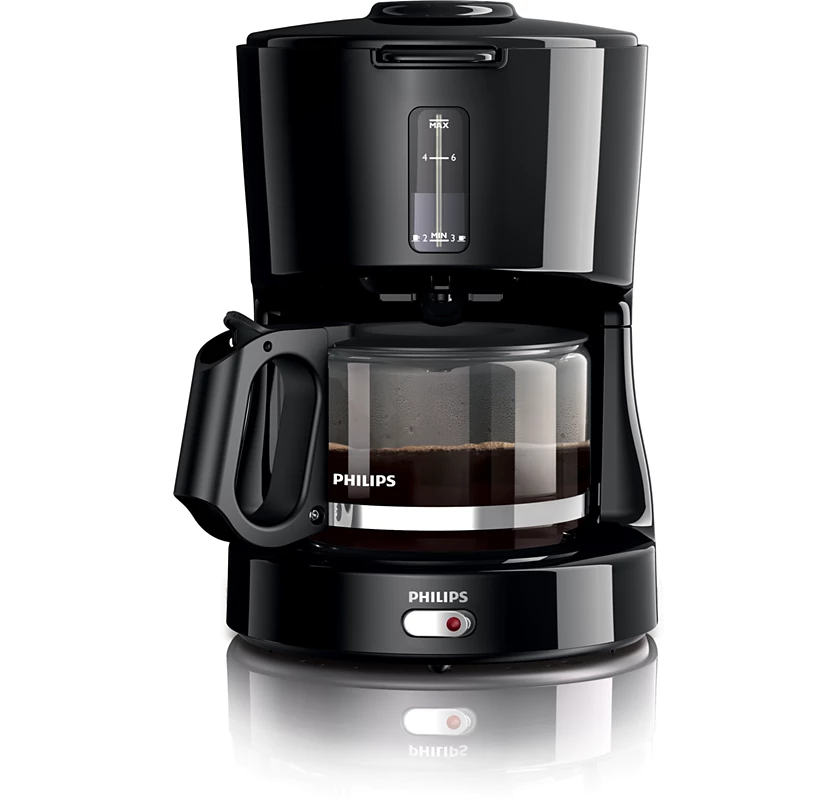 PHILIPS Daily Collection Coffee Maker with Glass Jug | Available in 2 Colors | 650w (HD7450/20)