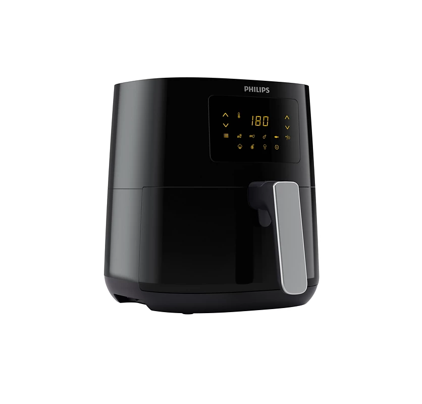 PHILIPS 3000 Series Airfryer L | Rapid Air Technology, Compact 4.1L Airfryer (HD9252/70)