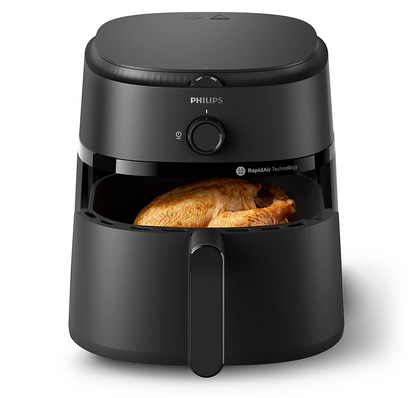 PHILIPS 1000 Series Airfryer 1000 series 6.2L | Adjustable time & temperature, Time and energy saving, Easy to use (NA130/00)