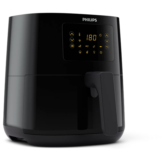 PHILIPS 4.1L Airfryer 5000 Series Connected | Rapid air technology, 7 Presets (HD9255)