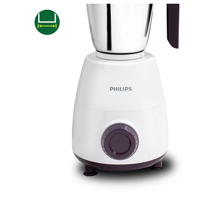 PHILIPS 500W Daily Collection Mixer Grinder| 2 Stainless-steel Jars, Easy Grinding (HL7506/00)
