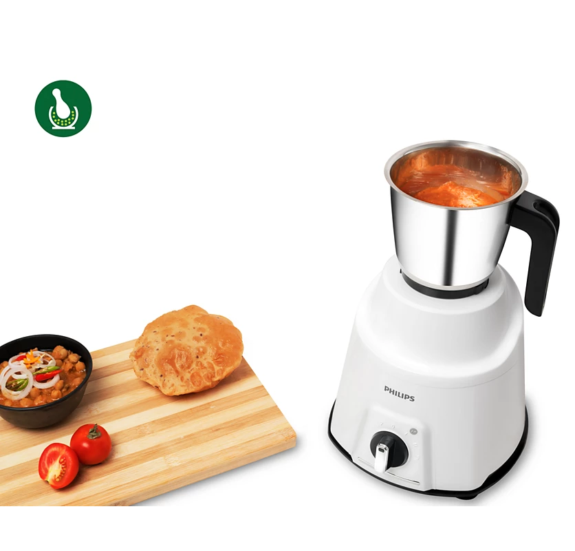 PHILIPS Viva Collection Mixer Grinder | Gear Drive Technology, Superior grinding (HL7763/00)
