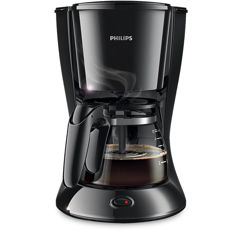 PHILIPS Daily Collection Coffee Maker with Glass Jug | 700w (HD7431/20)