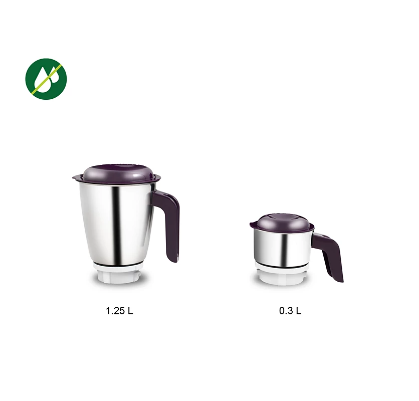 PHILIPS 500W Daily Collection Mixer Grinder| 2 Stainless-steel Jars, Easy Grinding (HL7506/00)