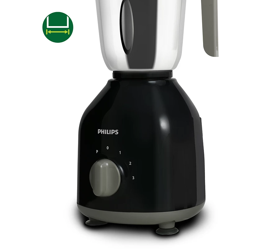 PHILIPS Daily Collection 750 W Mixer Grinder | Stainless Steel Jars, Durable Coupler (HL7756/00)