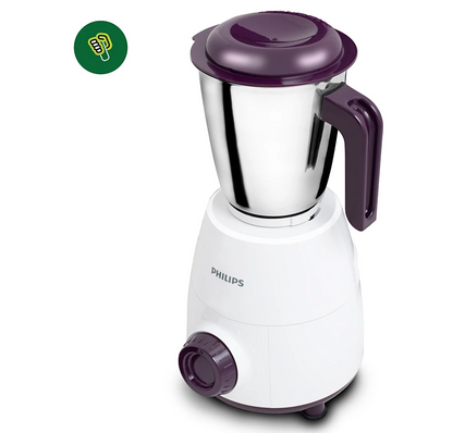 PHILIPS Daily Collection 500 W Mixer Grinder | Leak-proof Jars, Easy Grinding (HL7505/00)