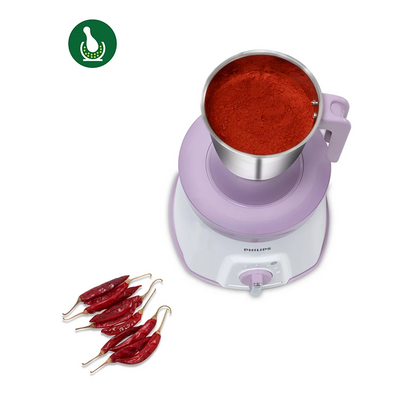 PHILIPS Viva Collection Juicer Mixer Grinder | Turbo Power Motor, Perfect for Daily Grinding, Juices and Mixing (HL7578/00)