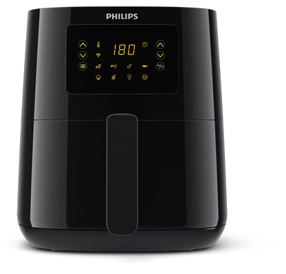 PHILIPS 4.1L Airfryer 5000 Series Connected | Rapid air technology, 7 Presets (HD9255)