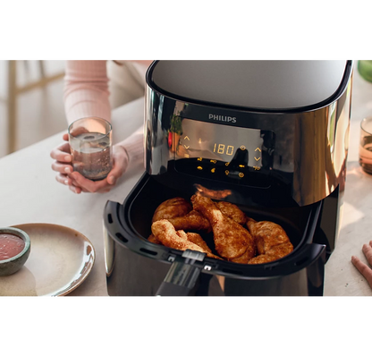 PHILIPS 3000 Series 6.2L XL Airfryer | Rapid Air Technology, Touch Control, XL Size (HD9270/70)
