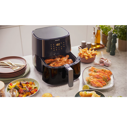 PHILIPS 5000 Series Connected XL 6.2L Airfryer | Rapid Air technology, 13-in-1 Cooking Function, Easy to use and clean | Perfect for less oily Food (HD9280/90)