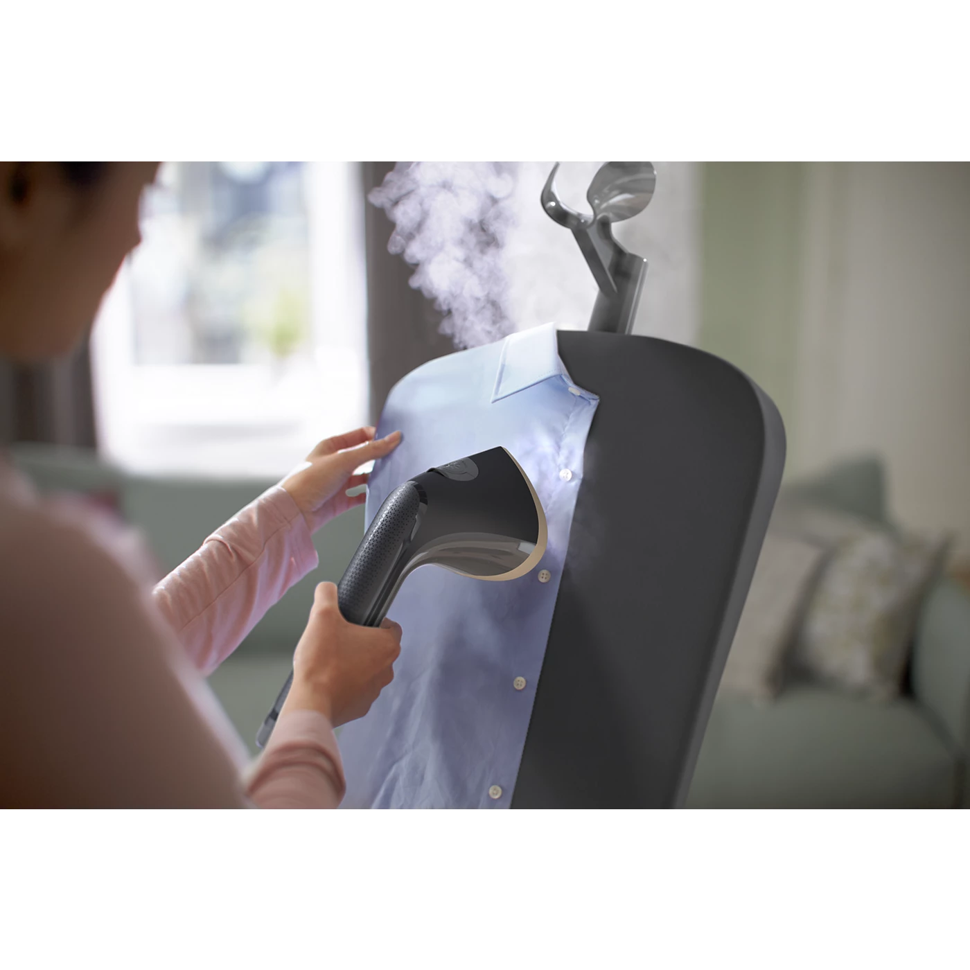 PHILIPS Stand Steamer 3000 Series With tilting StyleBoard, Available in 2 Colors (STE3170/80)