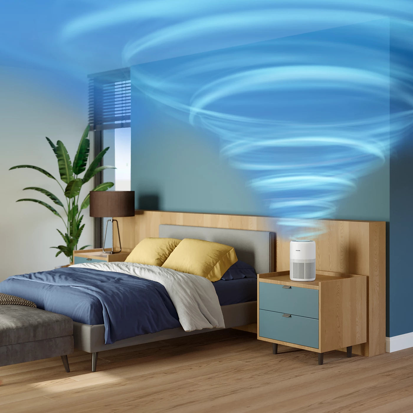 PHILIPS PureProtect Mini 900 Series Smart Air Purifier (AC0950/60)