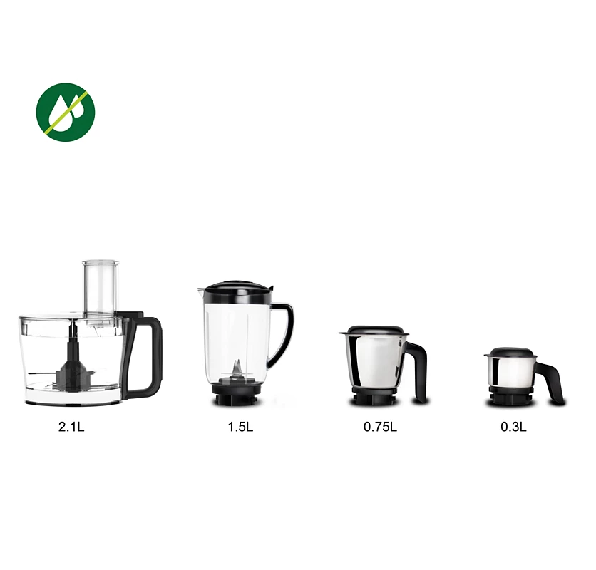 PHILIPS Viva Collection Mixer Grinder | Gear Drive Technology, Superior grinding (HL7763/00)