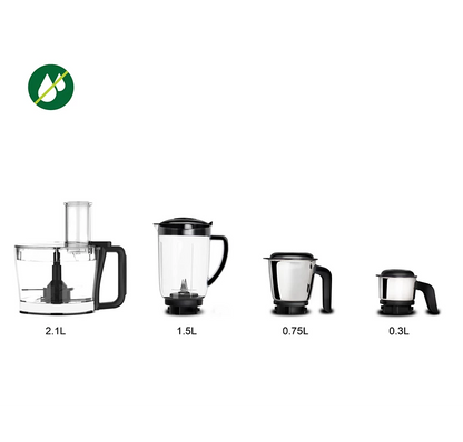 PHILIPS Viva Collection Mixer Grinder | Gear Drive Technology, Superior grinding (HL7763/00)