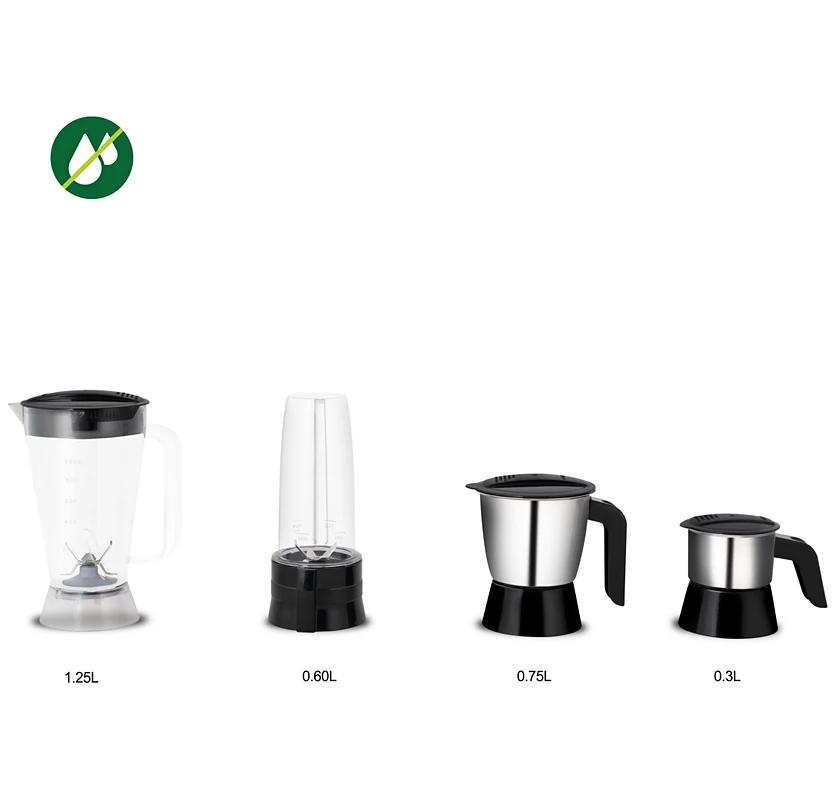 PHILIPS Viva Collection 1.25L Juicer Mixer Grinder | stainless steel, 3-step easy Juicing, 600W turbo motor (HL7580/00)