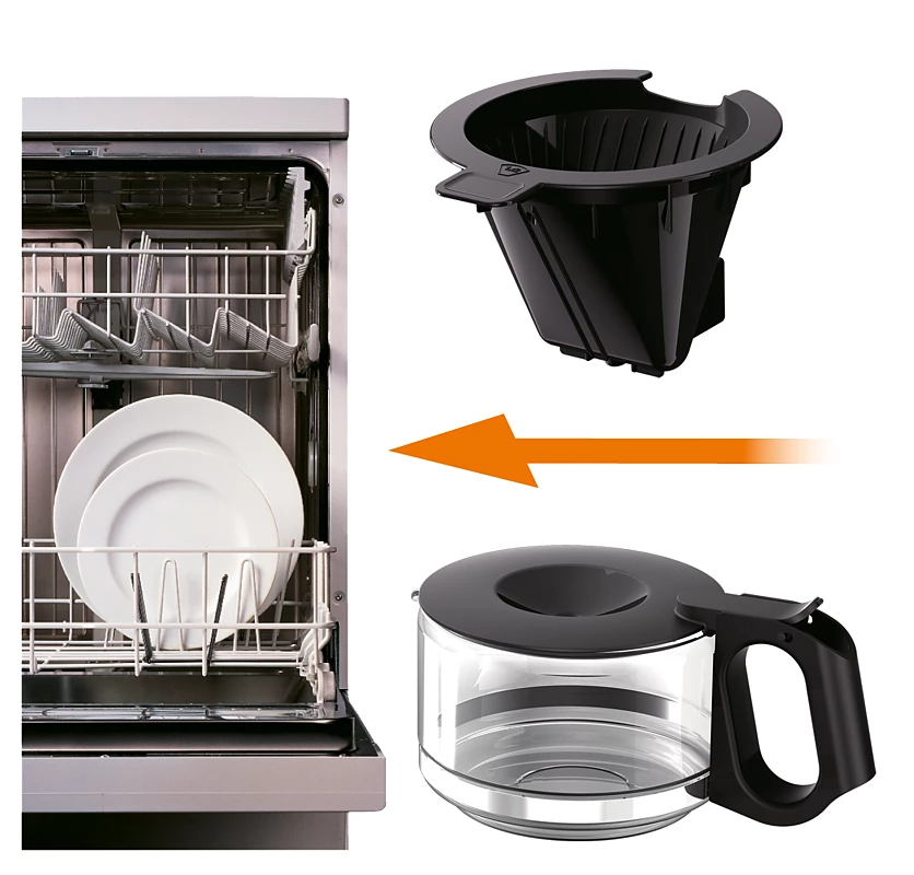 PHILIPS Daily Collection Coffee Maker with Glass Jug | Available in 2 Colors | 650w (HD7450/20)