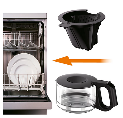 PHILIPS Daily Collection Coffee Maker with Glass Jug | Available in 2 Colors | 650w (HD7450/20)
