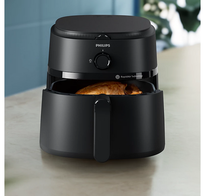 PHILIPS 1000 Series Airfryer 1000 series 6.2L | Adjustable time & temperature, Time and energy saving, Easy to use (NA130/00)