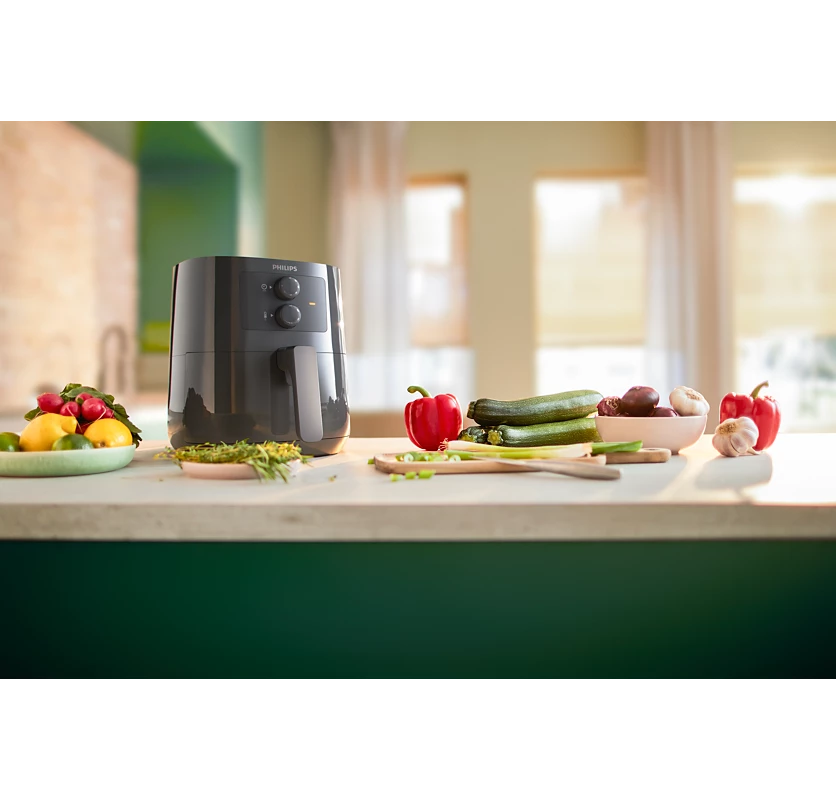 PHILIPS 3000 Series 4.1L Airfryer L | Rapid Air Technology, Heat-Resistant (HD9200/60)