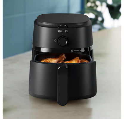 PHILIPS 1000 Series 4.2L Airfryer 1500W | Rapid Air Technology, 12 cooking Functions, Easy to use | Perfect for Modern Kitchens (NA120/00)