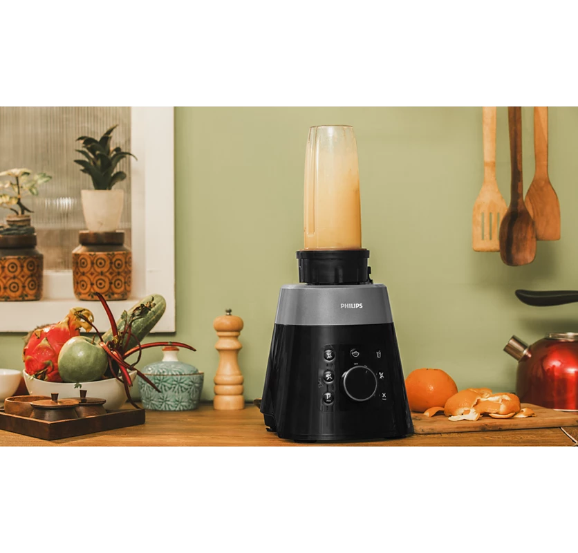 PHILIPS Avance Collection Mixer Grinder | Soft sound technology, Turbo power (HL7777/00)