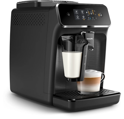 PHILIPS Series 2200 Fully automatic espresso machines | Intuitive Touch Display, Dishwasher Safe parts | 1500W, 230V, 50Hz (EP2230/10)