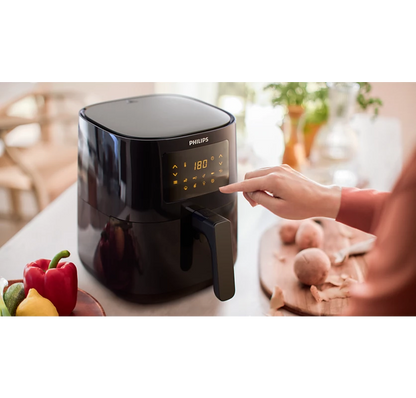 PHILIPS 3000 Series 4.1L Airfryer L | Rapid Air technology, 7 presets, Digital Interface (HD9252/90)