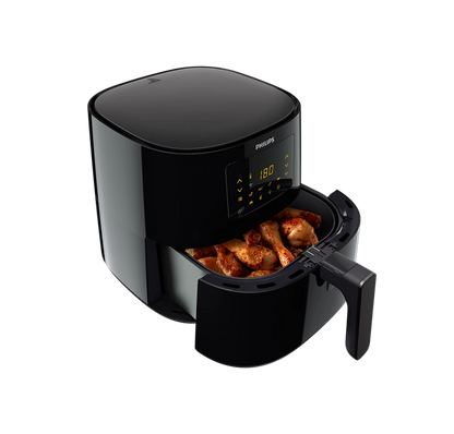 PHILIPS 5000 Series Connected XL 6.2L Airfryer | Rapid Air technology, 13-in-1 Cooking Function, Easy to use and clean | Perfect for less oily Food (HD9280/90)
