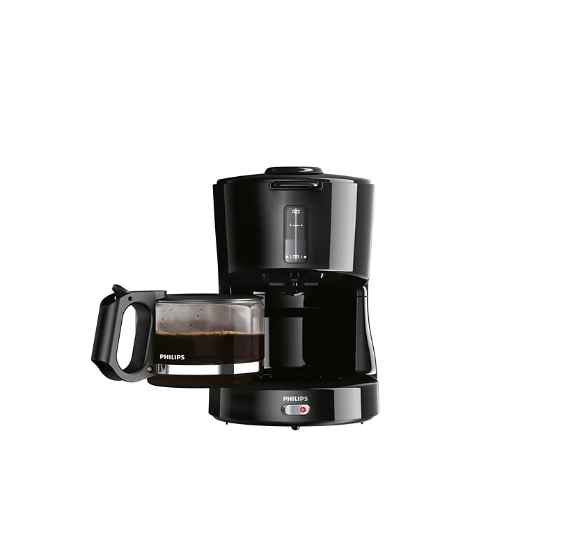 PHILIPS Daily Collection Coffee Maker with Glass Jug | Available in 2 Colors | 650w (HD7450/20)