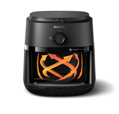 PHILIPS 1000 Series 4.2L Airfryer 1500W | Rapid Air Technology, 12 cooking Functions, Easy to use | Perfect for Modern Kitchens (NA120/00)