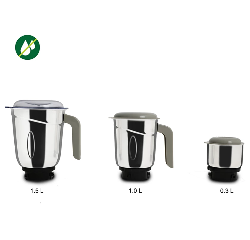 PHILIPS Daily Collection 750 W Mixer Grinder | Stainless Steel Jars, Durable Coupler (HL7756/00)