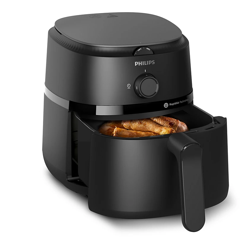 PHILIPS 1000 Series 4.2L Airfryer 1500W | Rapid Air Technology, 12 cooking Functions, Easy to use | Perfect for Modern Kitchens (NA120/00)